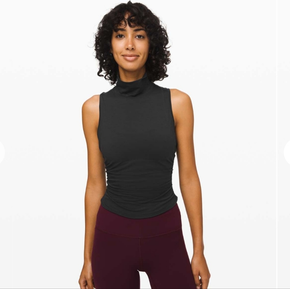 Lululemon See The Horizon Turtleneck Tank - Size Small